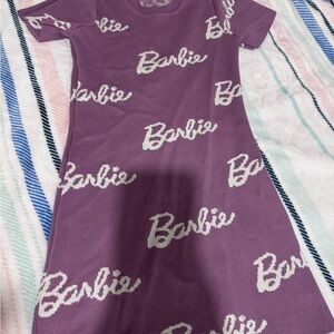 Barbie Women's High Low Dress - Purple